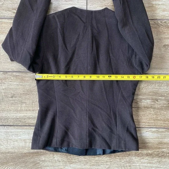 Louis Féraud Military Blazer Lined Jacket size 6 - Picture 5 of 10